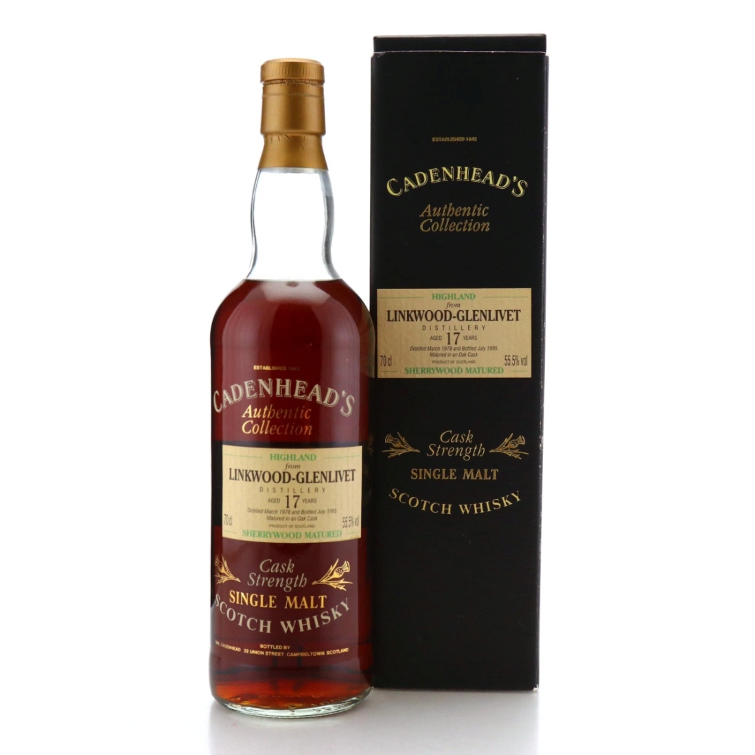 Image for Linkwood 1978 Authentic Collection 18 Year Old