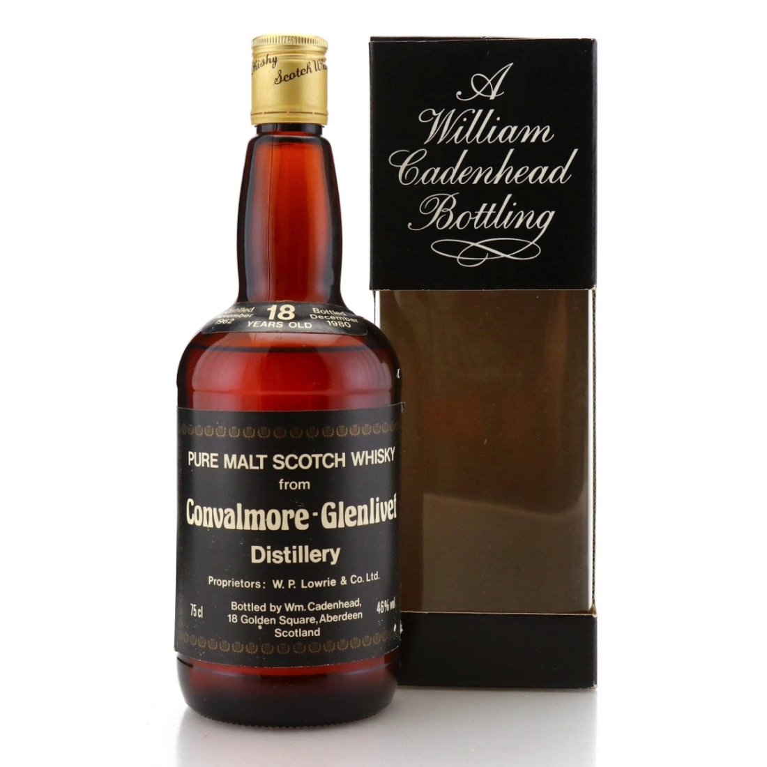 Image for Convalmore 1962 Cadenhead's 18 Year Old