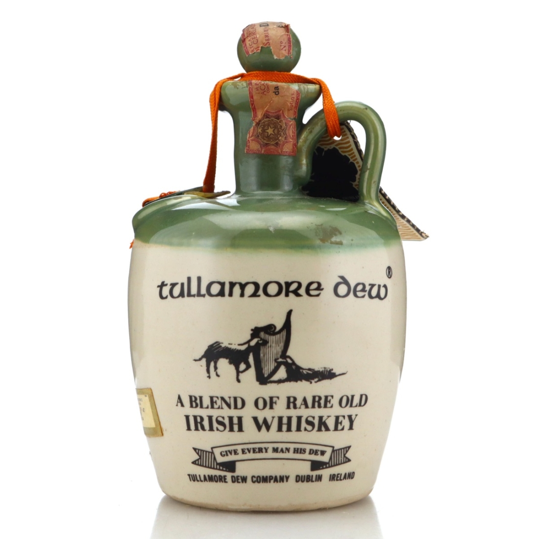 Image for Tullamore Dew Decanter 1970s / Spirit Import