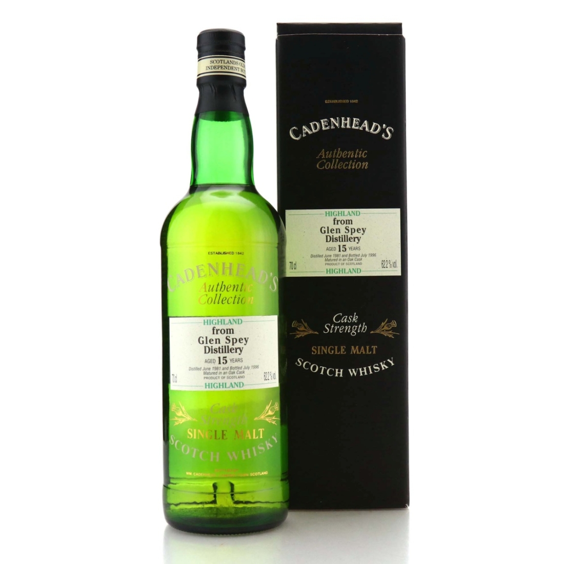 Image for Glen Spey 1981 Cadenhead's 15 Year Old