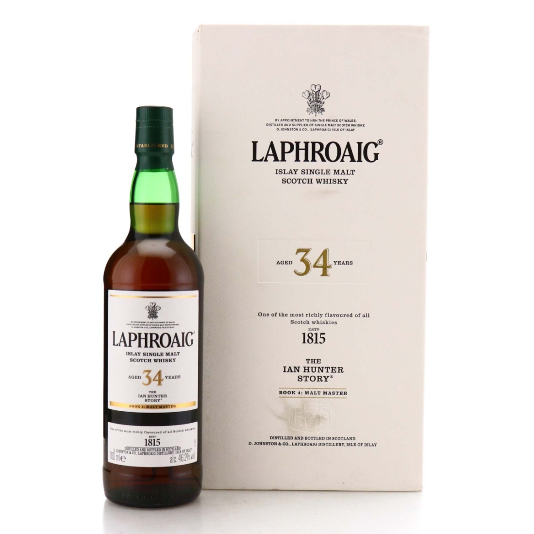 Image for Laphroaig 34 Year Old The Ian Hunter Story Book 4