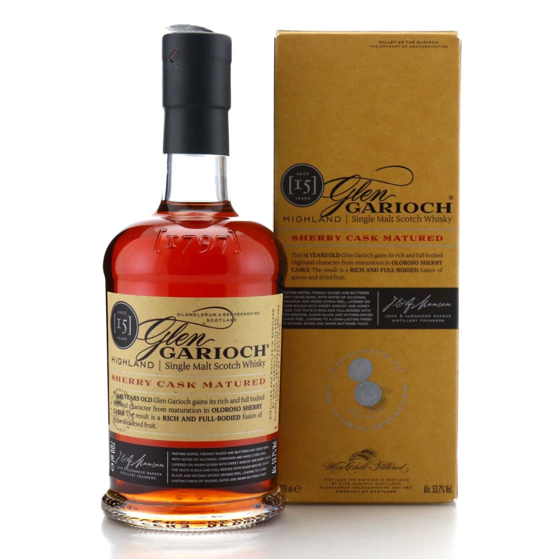 Image for Glen Garioch 15 Year Old Sherry Cask Matured