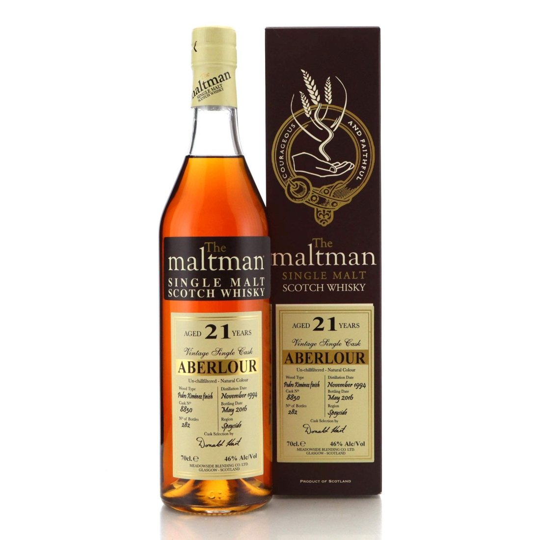 Image for Aberlour 1994 The Maltman 21 Year Old