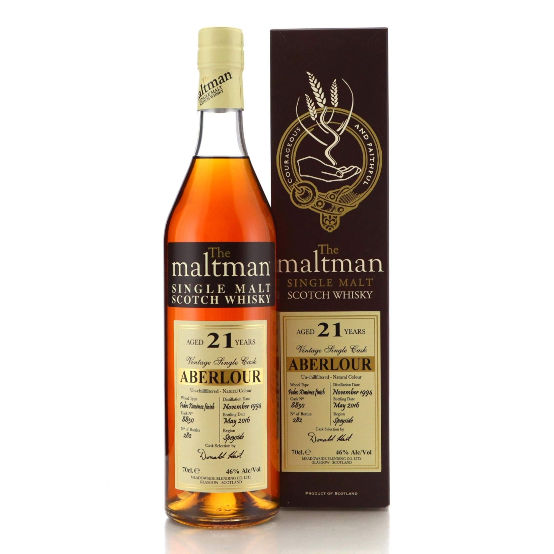 Image for Aberlour 1994 The Maltman 21 Year Old