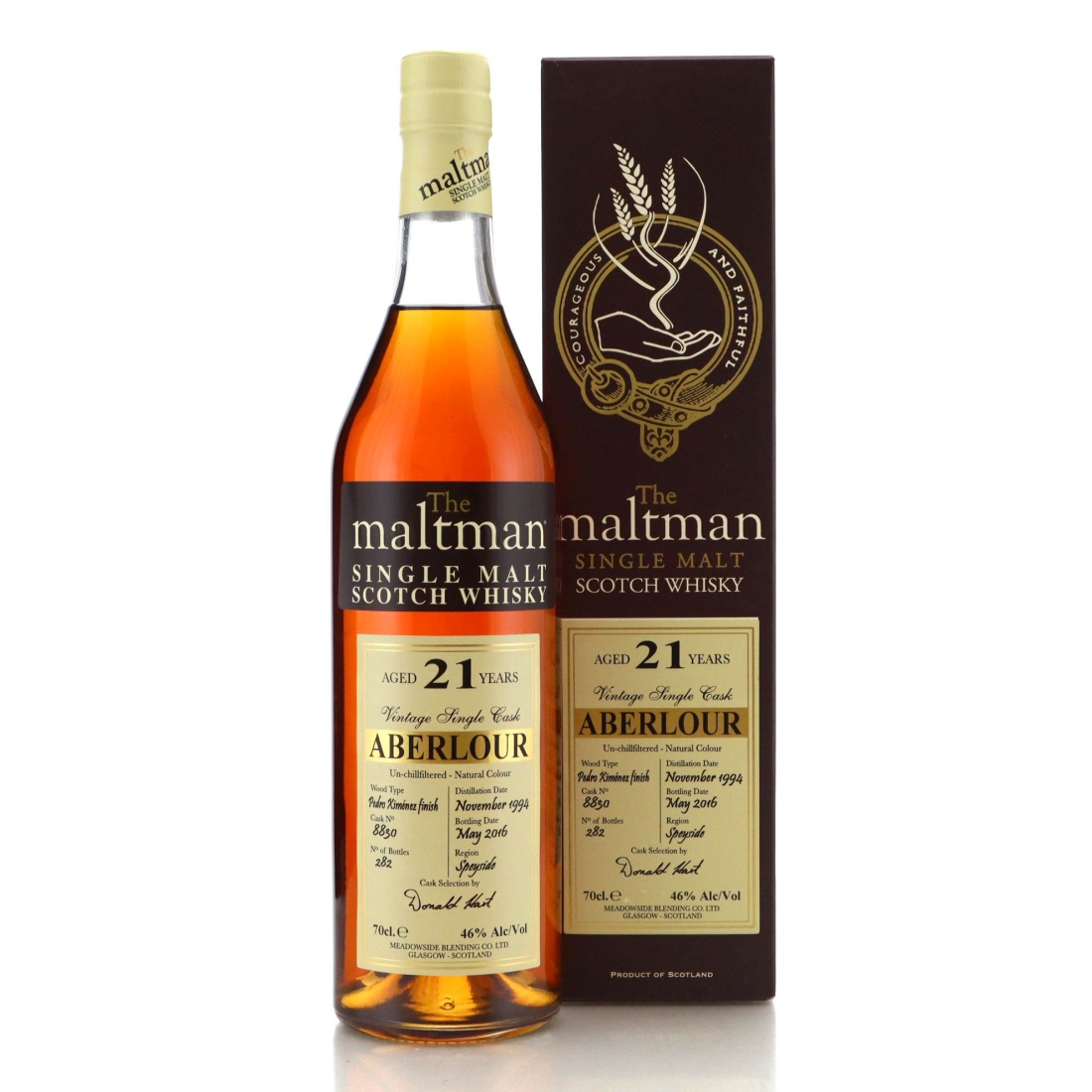 Image for Aberlour 1994 The Maltman 21 Year Old