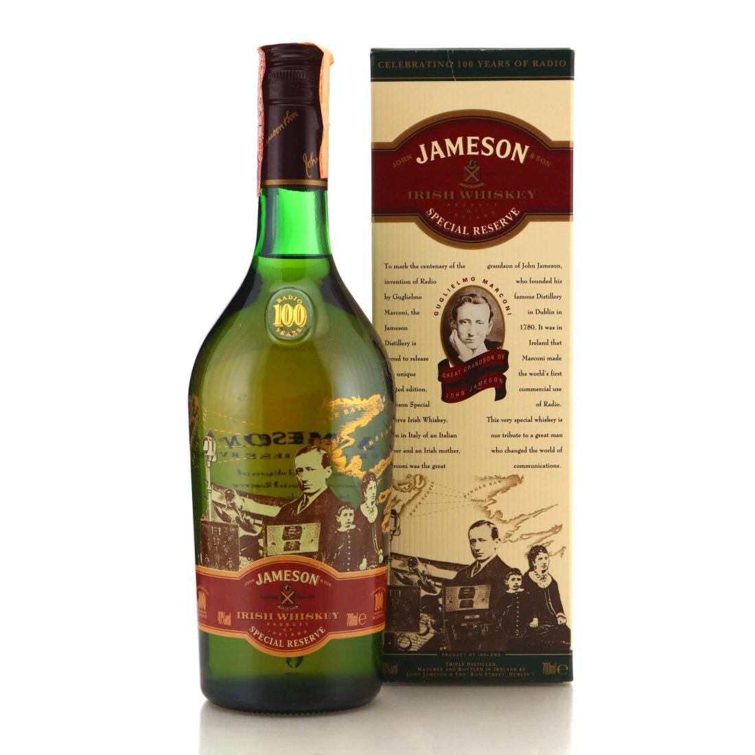 Jameson Special Reserve 1997 100 Years of Radio