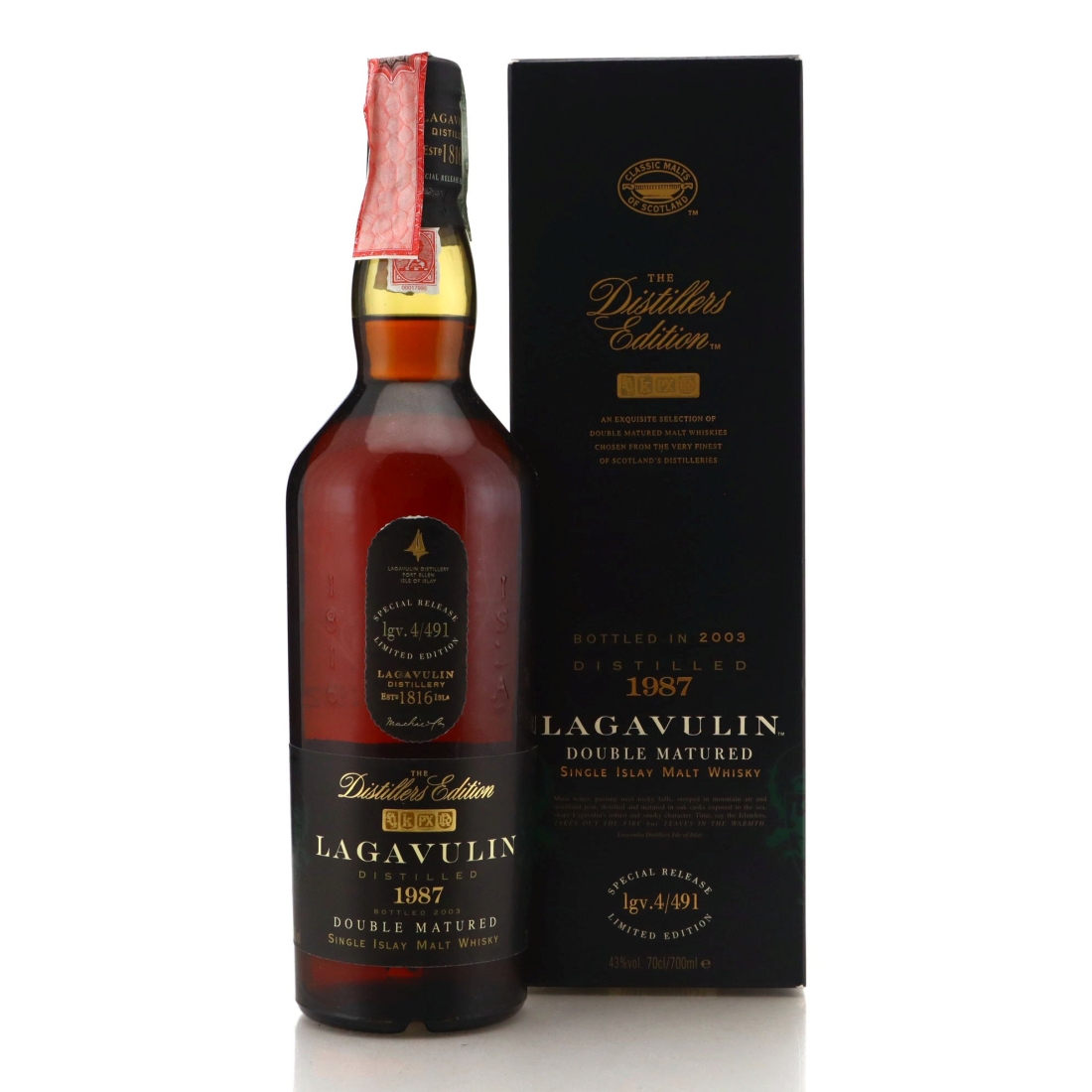 Image for Lagavulin 1987 Distillers Edition lgv.4/491