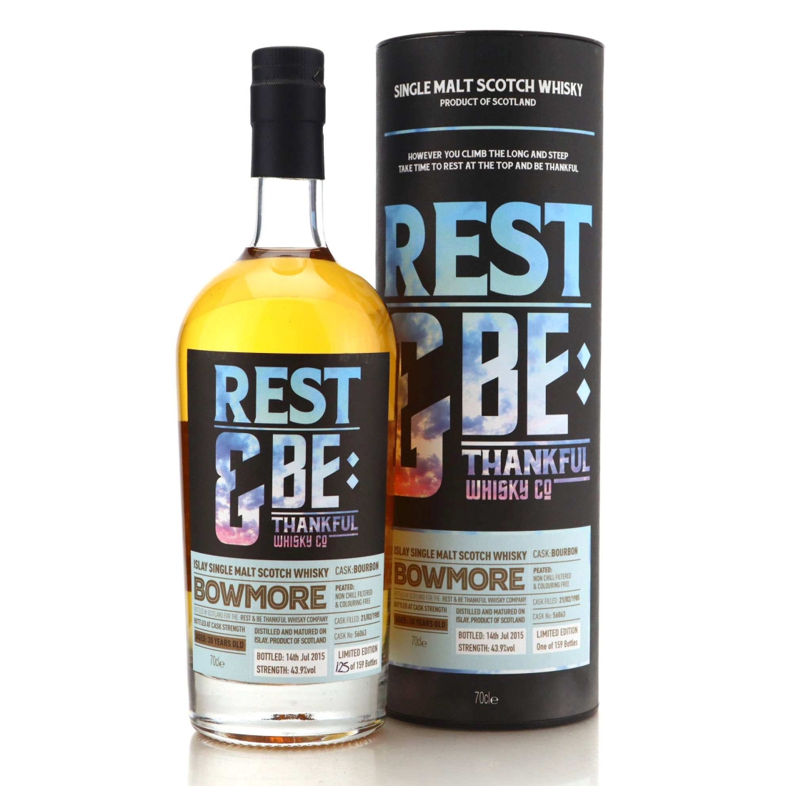 Image for Bowmore 1985 Rest & Be Thankful Whisky Co 30 Year Old