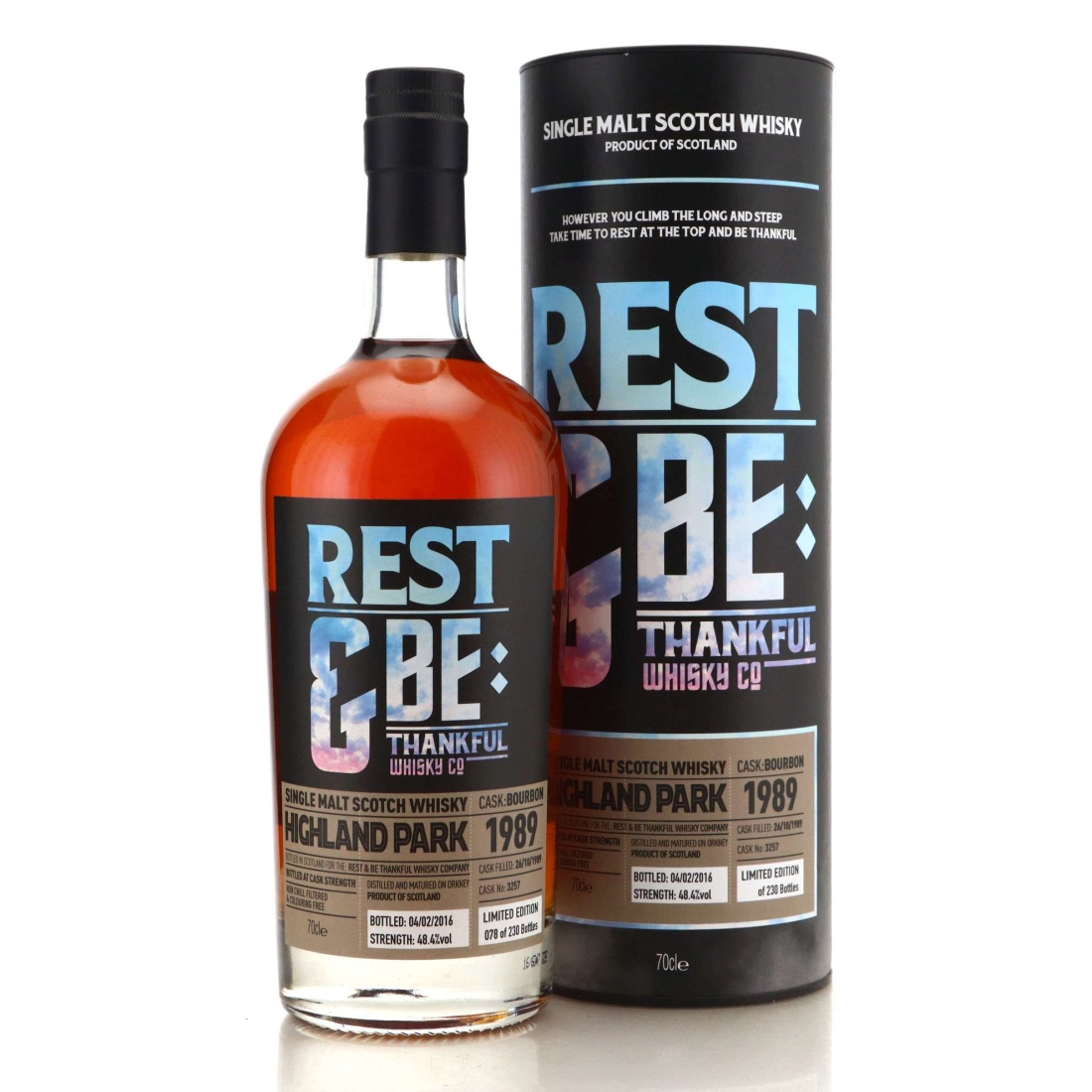 Image for Highland Park 1989  Rest & Be Thankful