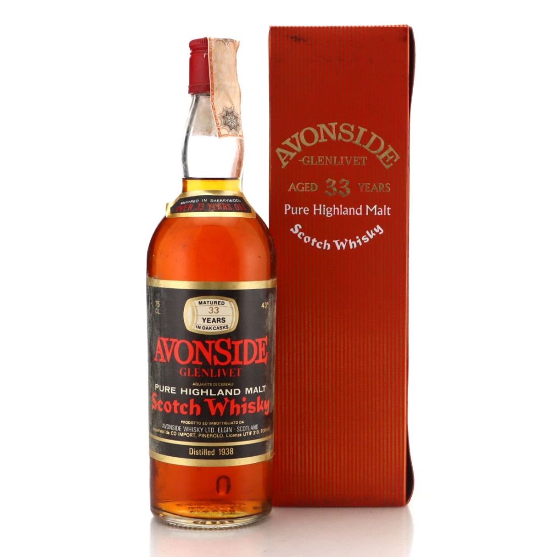 Image for Avonside 1938 33 Year Old Pure Highland Malt