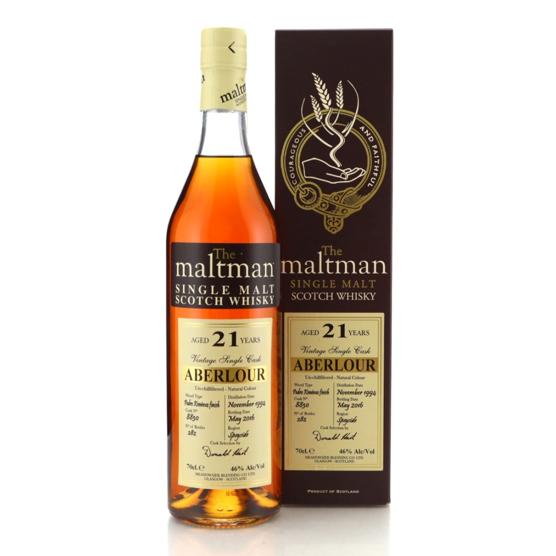 Image for Aberlour 1994 The Maltman 21 Year Old
