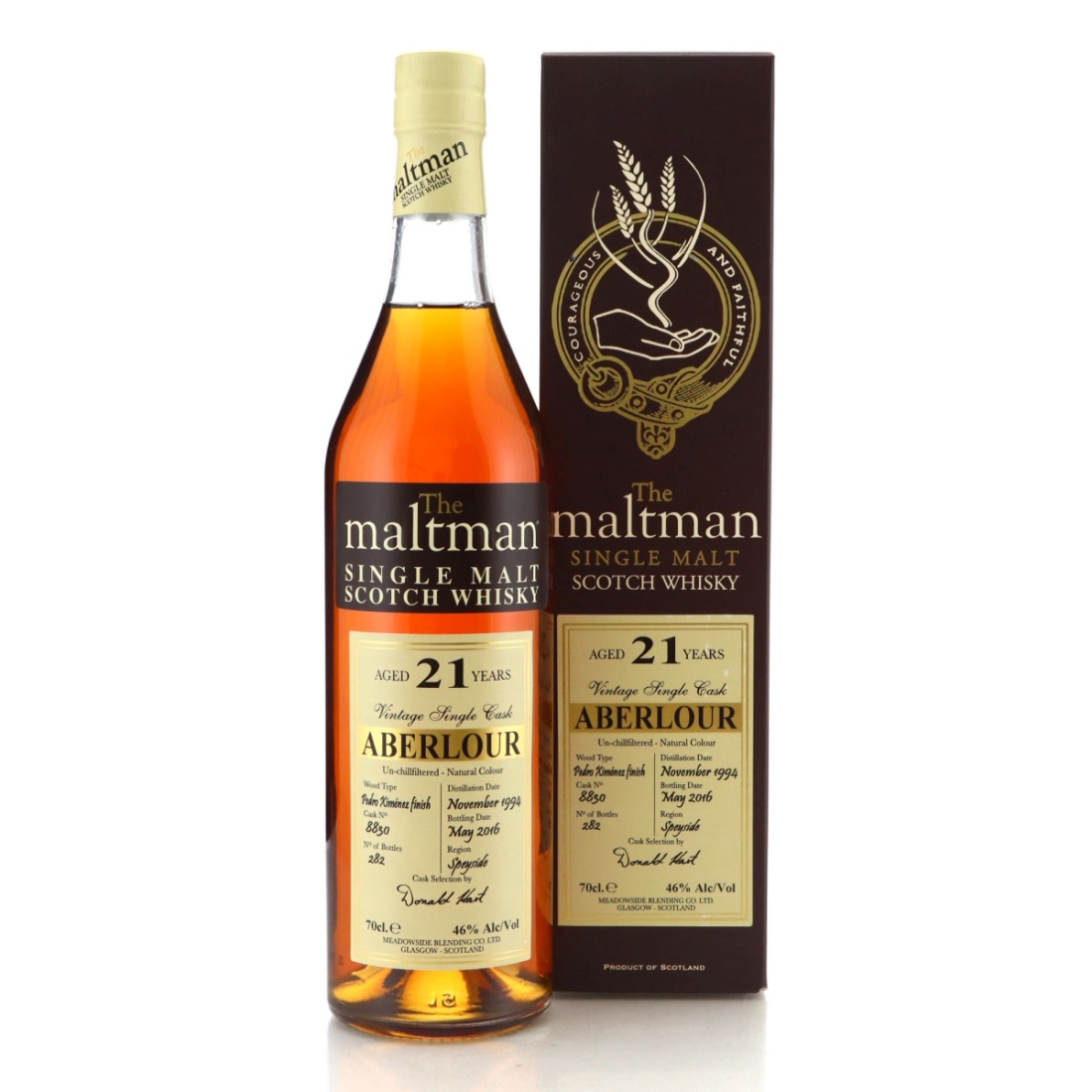 Image for Aberlour 1994 The Maltman 21 Year Old