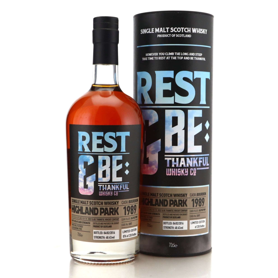 Image for Highland Park 1989  Rest & Be Thankful