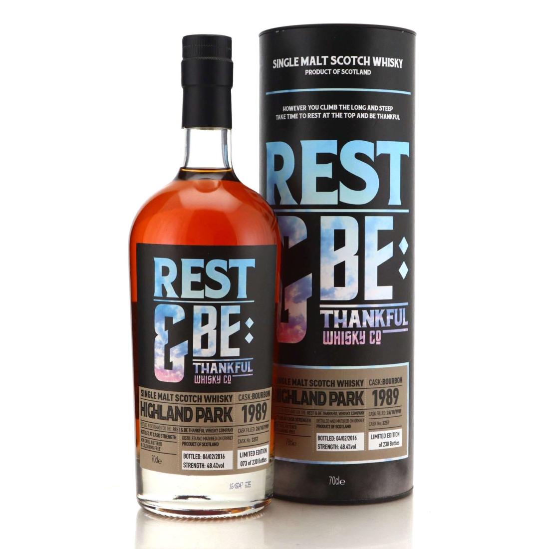 Image for Highland Park 1989  Rest & Be Thankful