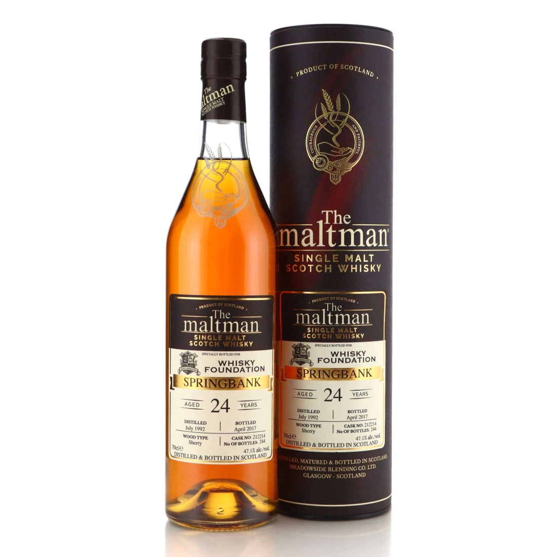 Image for Springbank 1992 The Maltman 24 Year Old