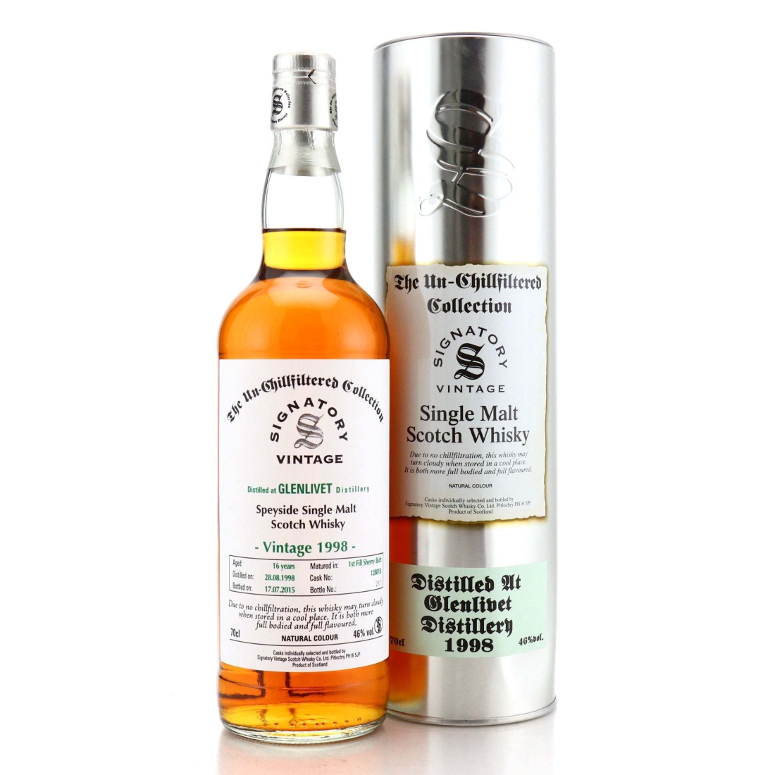 Image for Glenlivet 1998 16 Year Old