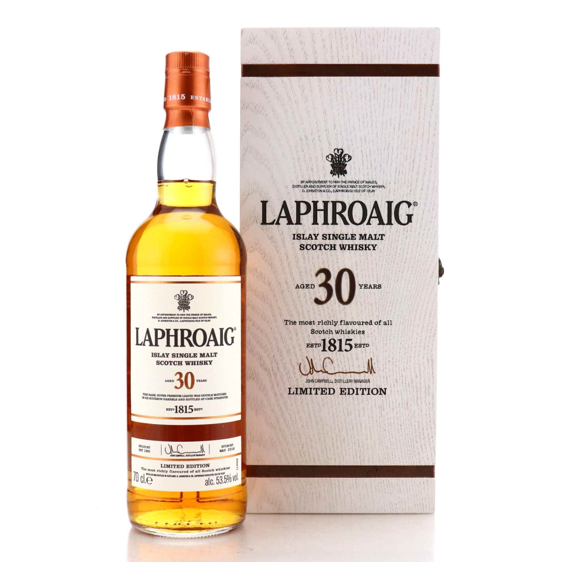 Image for Laphroaig 1985 30 Year Old