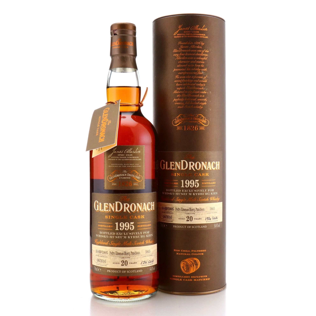 Image for Glendronach 1995 Single Cask 20 Year Old
