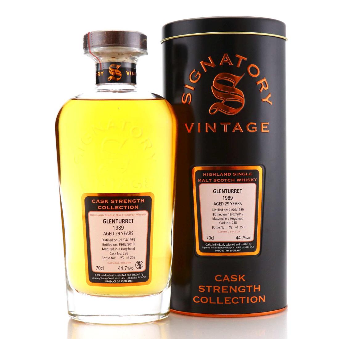Glenturret 1989 Signatory Vintage 29