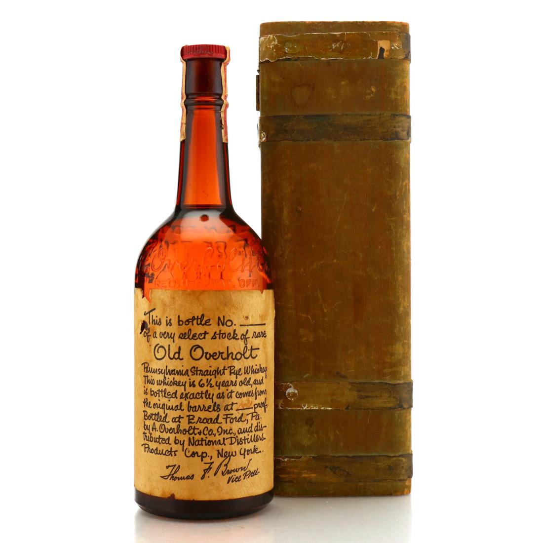 Old Overholt 6 Straight Rye