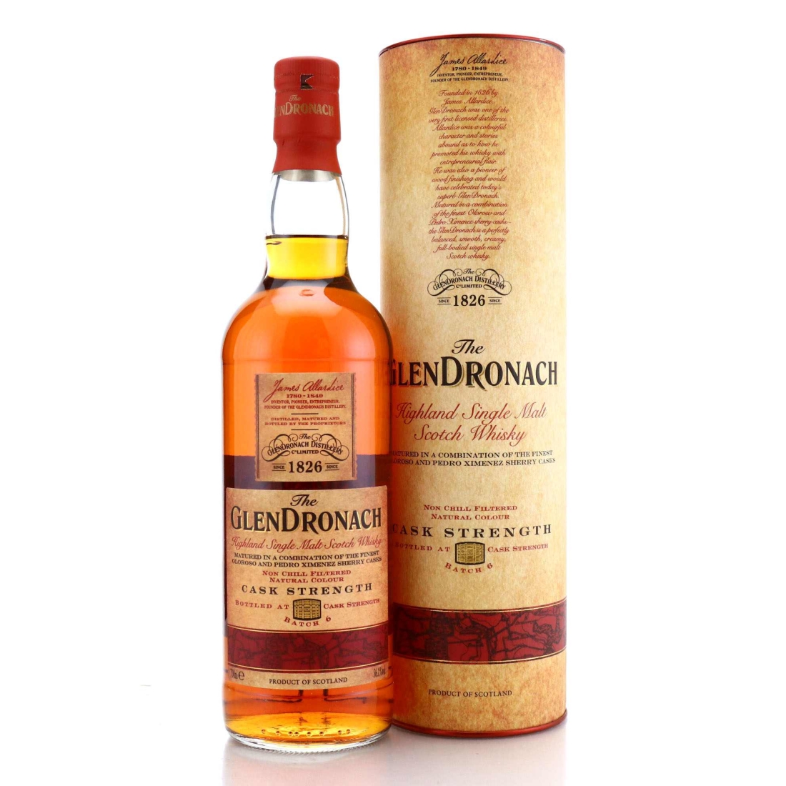 Image for Glendronach Cask Strength Batch #6