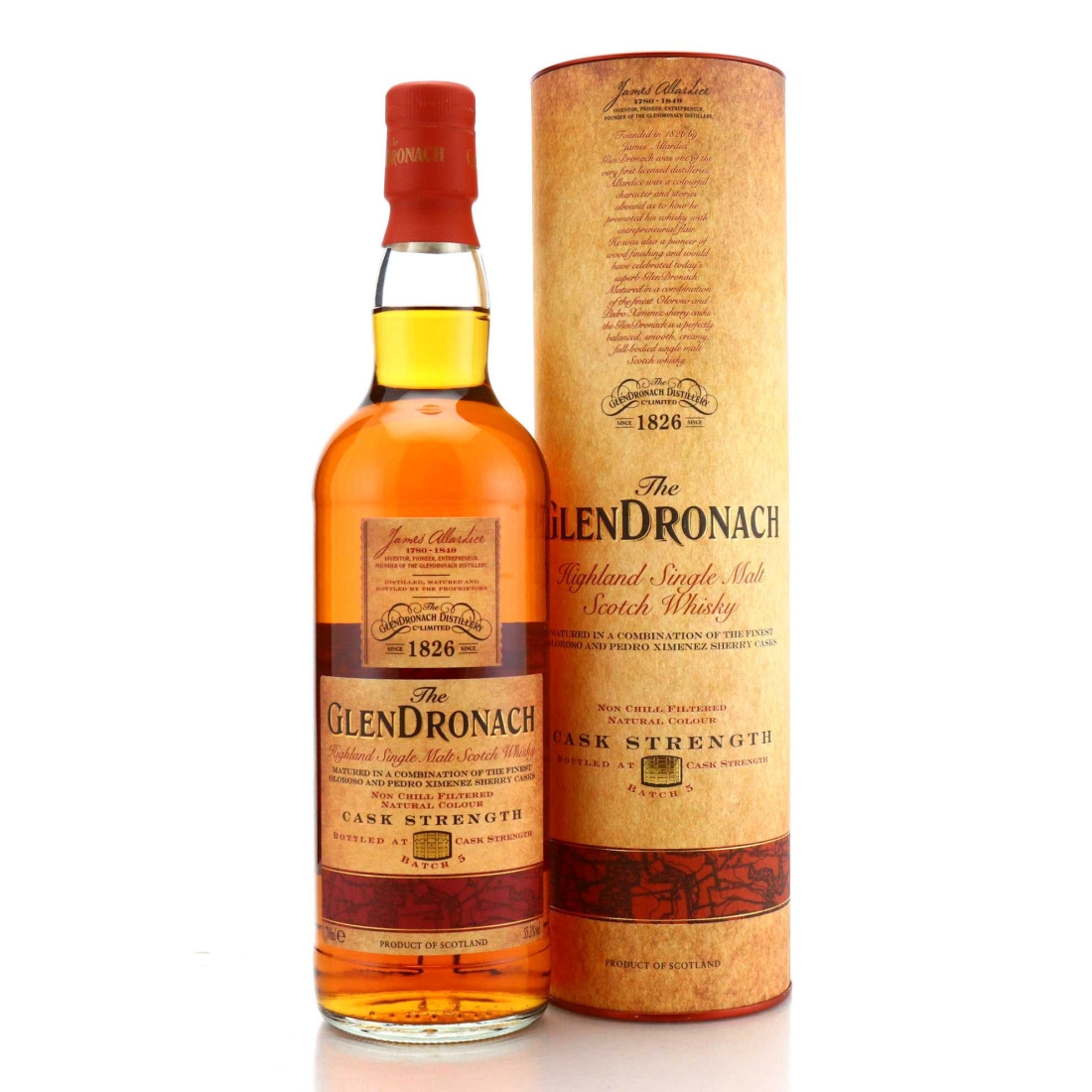 Image for Glendronach Cask Strength Batch 5
