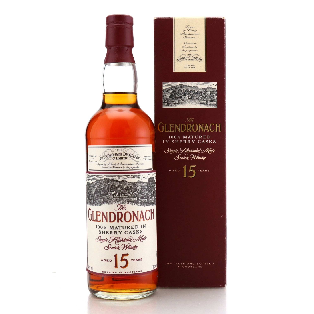 Image for Glendronach 15 Year Old 100% Matured in Sherry Casks