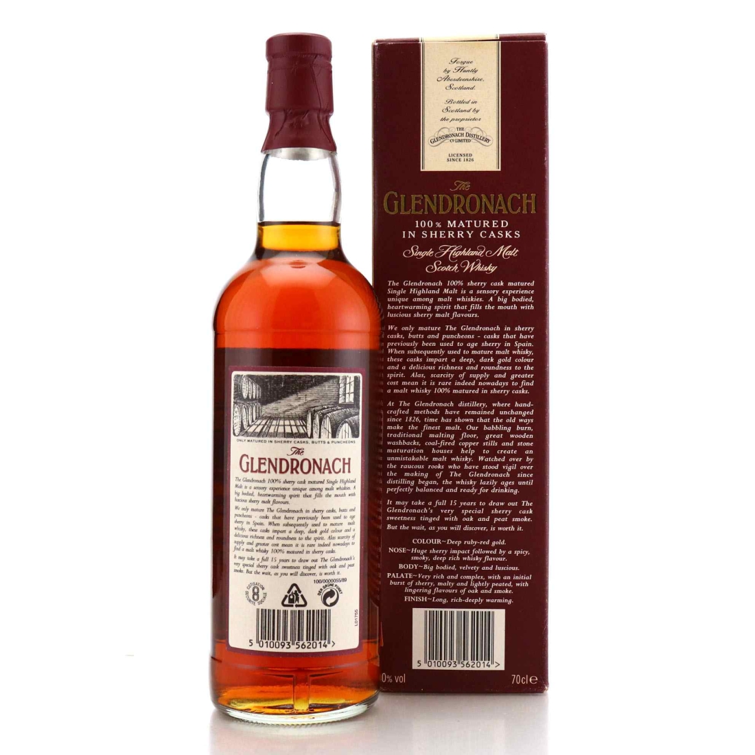Image for Glendronach 15 Year Old 100% Matured in Sherry Casks