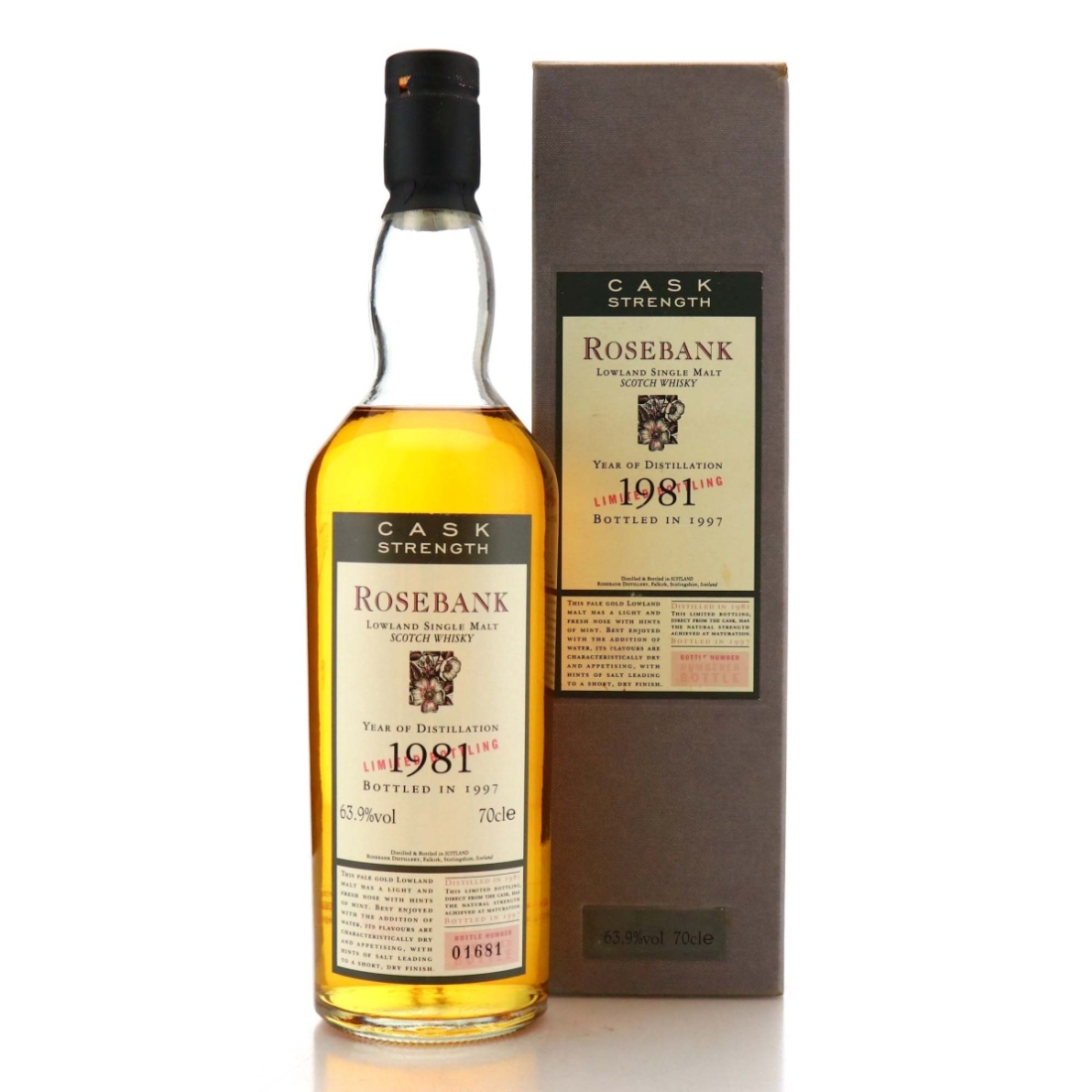 Image for Rosebank 1981 Flora and Fauna Cask Strength