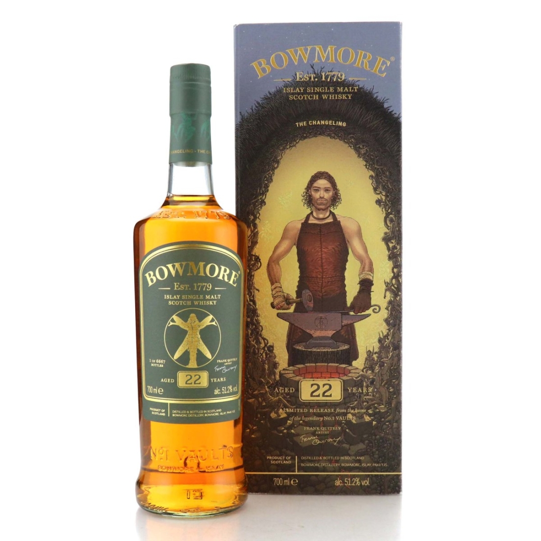 Image for Bowmore The Changeling 22 Year Old - Frank Quitely