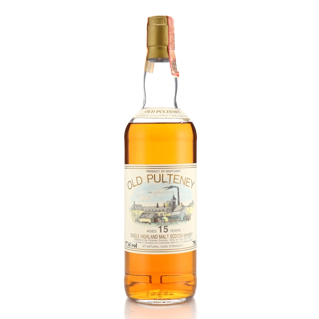 Image for Old Pulteney 1974 Intertrade 15 Year Old Cask Strength