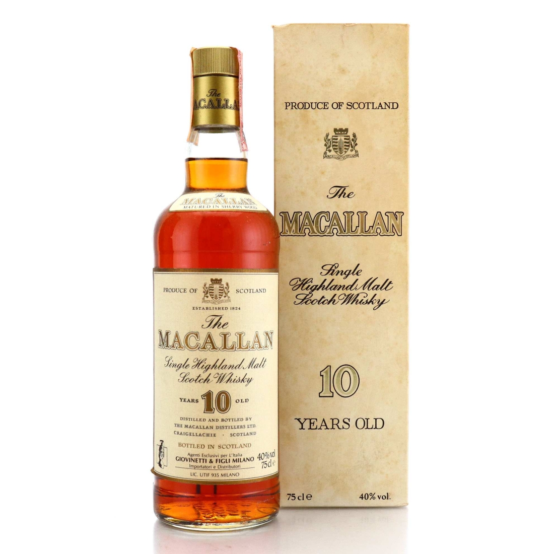 Macallan 10 Year Old