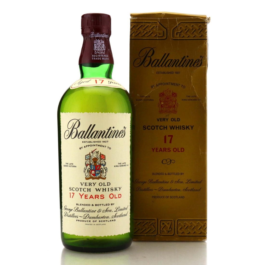 Image for Ballantine's 17 Year Old Scotch Whisky 1980s