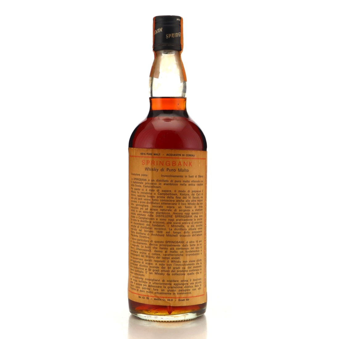 Image for Springbank 1967 Single Sherry Cask 10 Year Old #3130 - A. Sutti