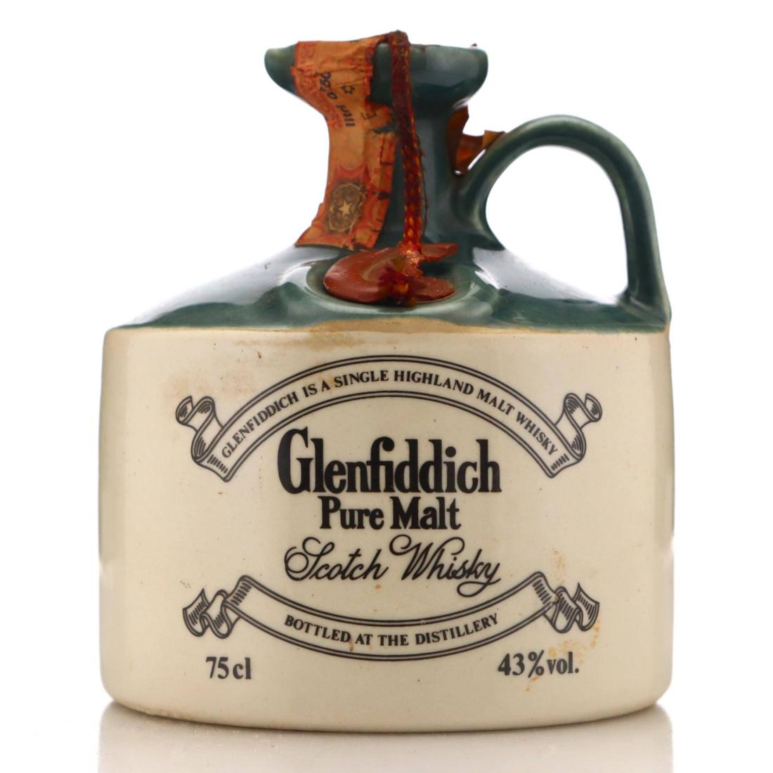 Glenfiddich Pure Malt Stoneware Decanter 1980s