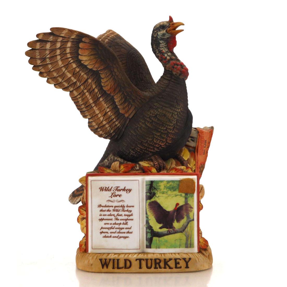 Wild Turkey 8 101 Proof Lore Series Decanter No 4