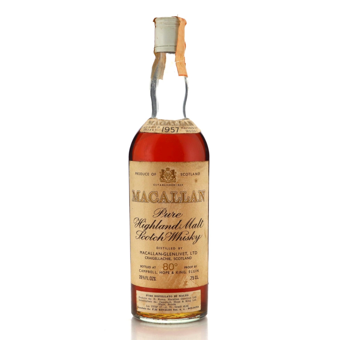 Image for Macallan 1957 Campbell, Hope and King​ / Rinaldi Import
