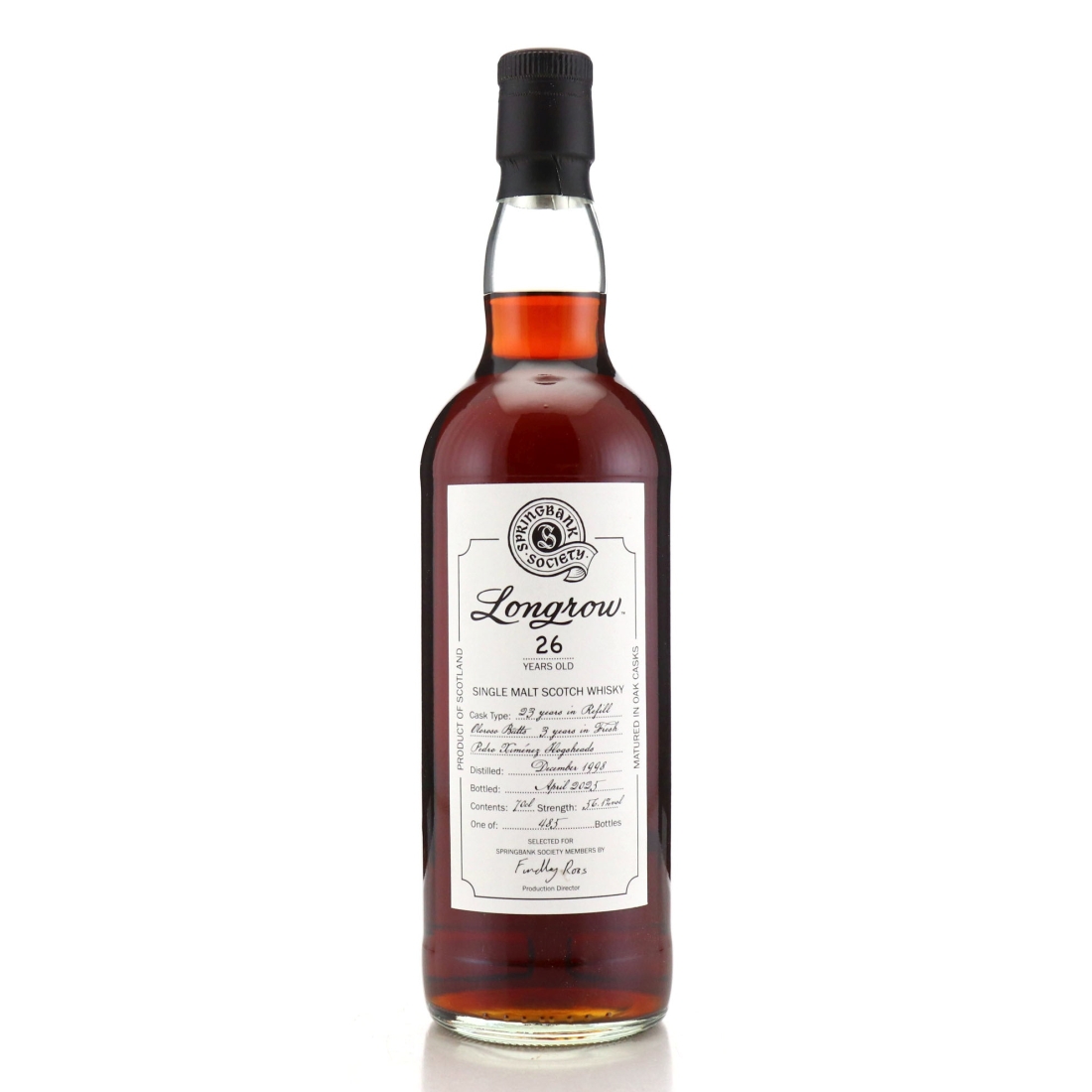 Image for Longrow 1998 Springbank Society 26 Year Old