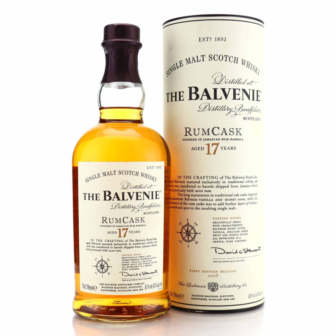 Image for Balvenie Rum Cask 17 Year Old