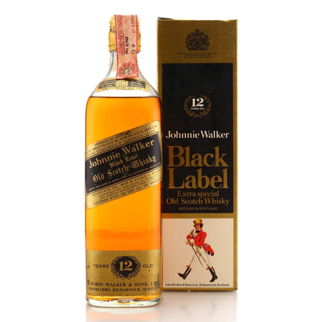 Image for Johnnie Walker Black Label 12 Year Old
