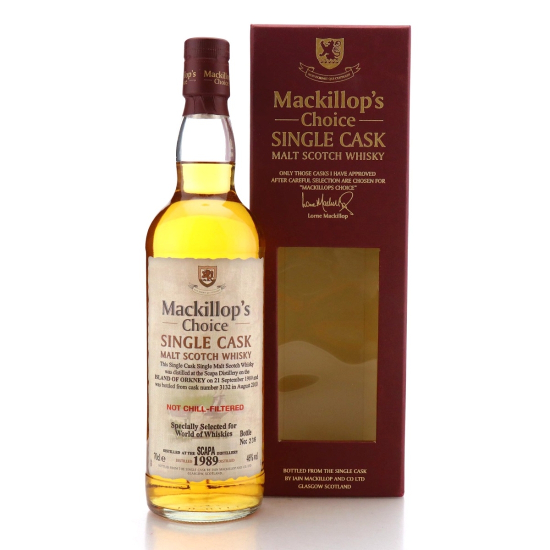 Image for Scapa 1989 Mackillop's Choice 