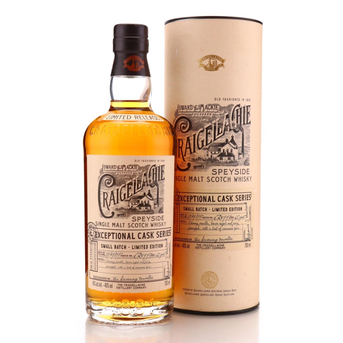 Image for Craigellachie 1995 Exceptional Cask 23 Year Old Batch #CR0995