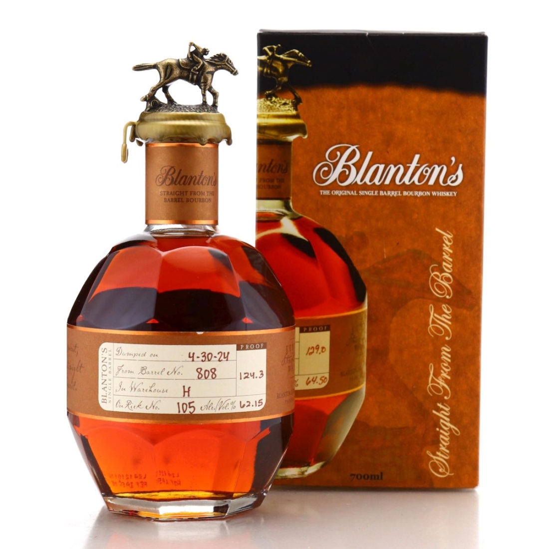 Image for Blanton's Straight from the Barrel Bourbon