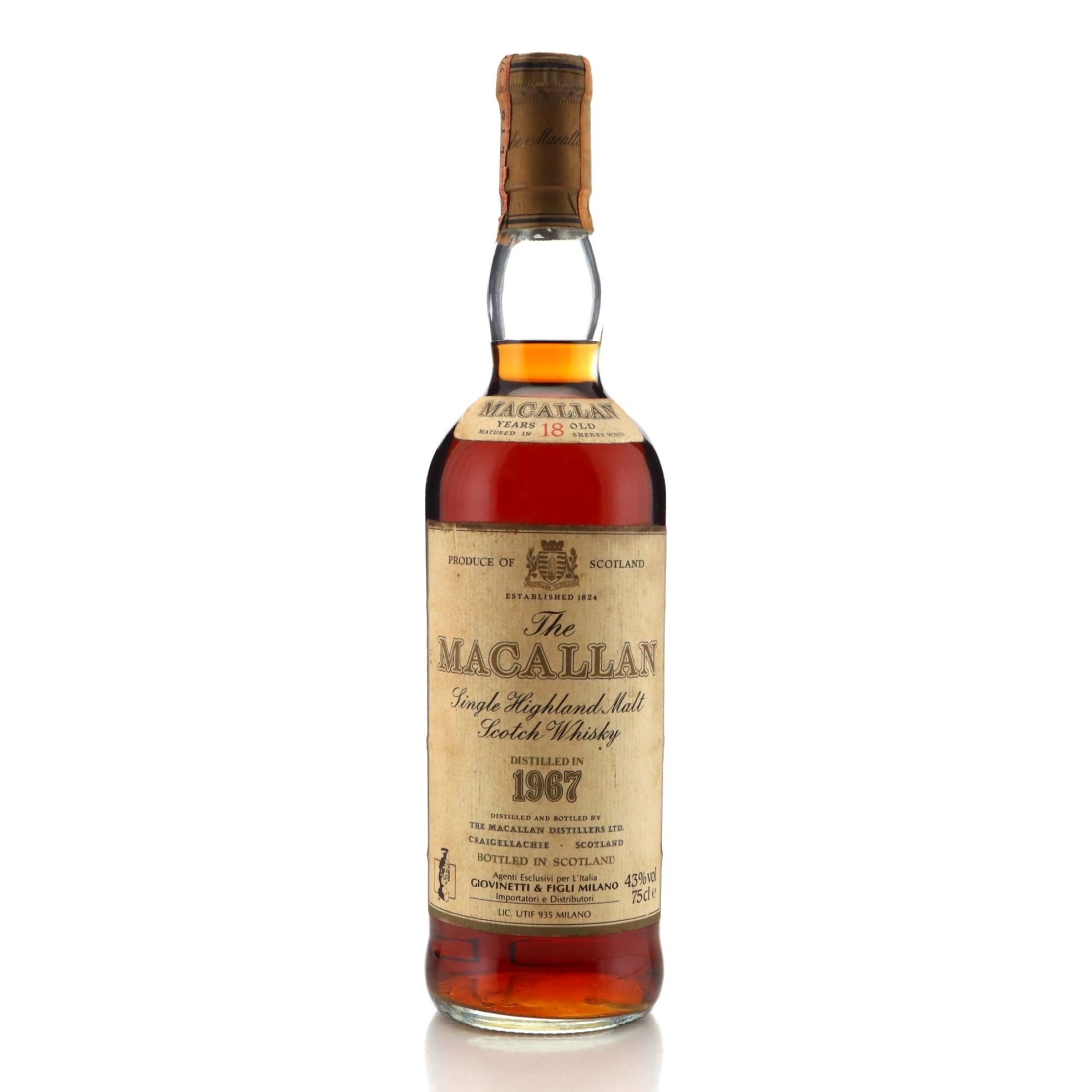 Image for Macallan 1967 18 Year Old
