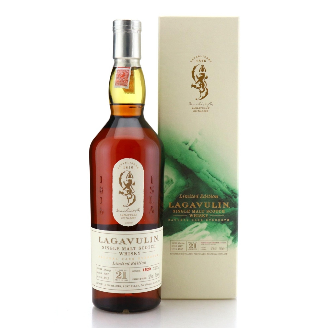 Image for Lagavulin 1991 Cask Strength 21 Year Old