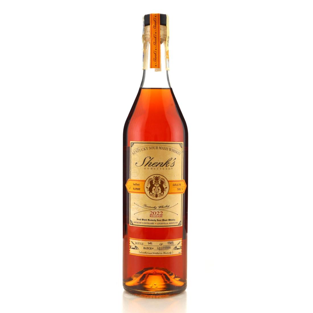 Shenks Homestead Kentucky Sour Mash Whiskey 2022 70cl
