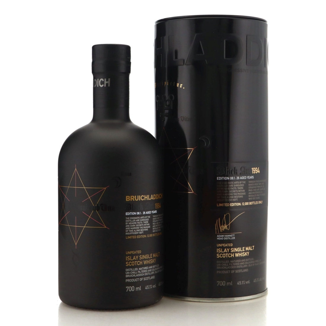 Image for Bruichladdich 1994 Black Art 26 Year Old Edition 8.1