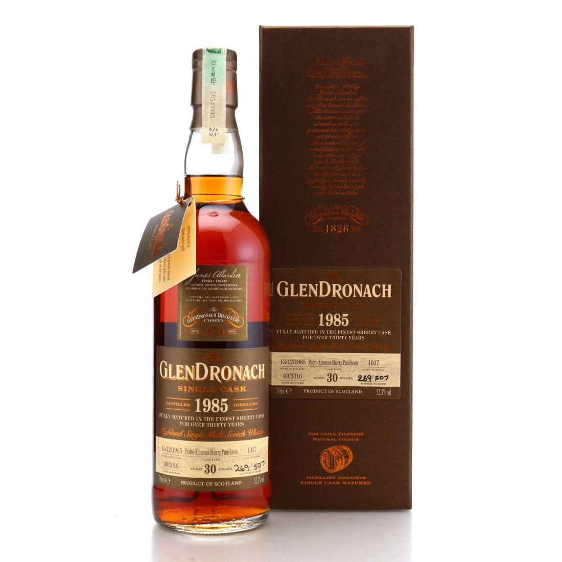 Image for Glendronach 1985 Single Cask 30 Year Old