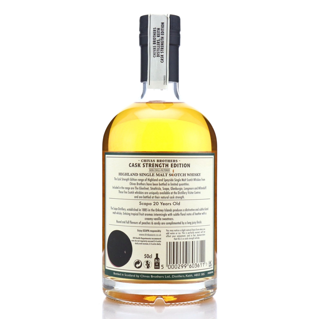 Image for Scapa 1993 Cask Strength Edition Batch #7 20 Year Old