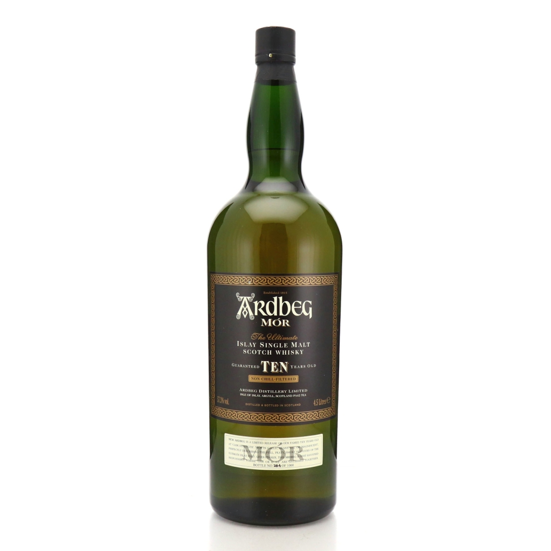 Image for Ardbeg Mor 10 Year Old Cask Strength 4.5 Litre 1st Edition